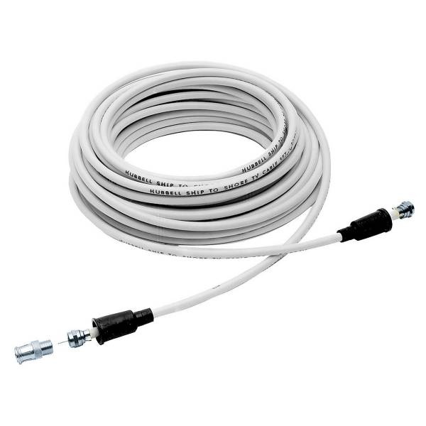 Hubbell Tv99 50 Foot White Tv Shore Cord