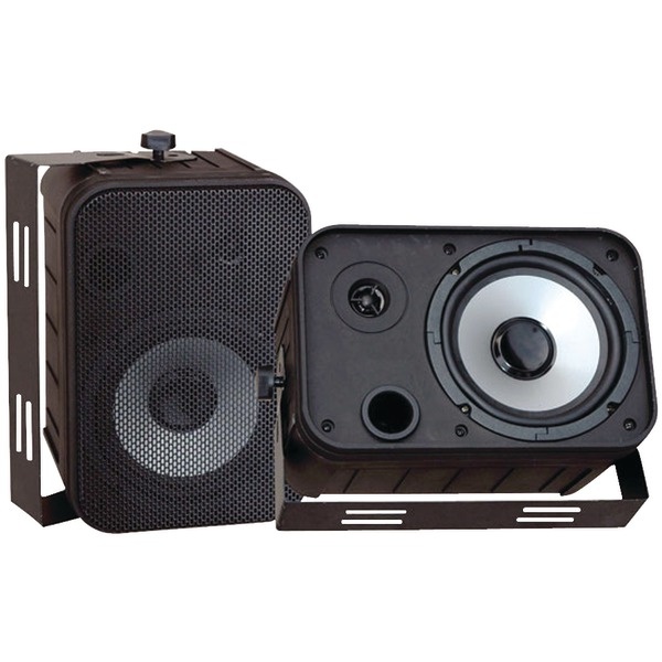 Pyle 6.5F In Indoor/Outdoor Waterproof Speakers (Black)
