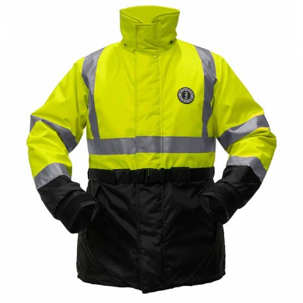 Mustang Survival Classic Flotation Coat - Fluorescent Yellow/Green - Large