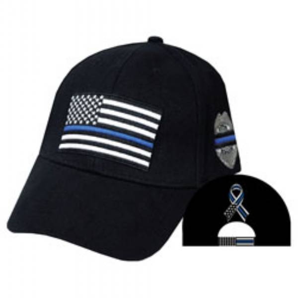 Eagle Emblems Ee Cap-Police Thin Blue Line