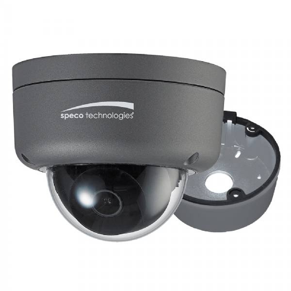 Speco 2Mp Ultra Intensifier Hd-Tvi Dome Camera 3.6Mm Lens - Dark Gre