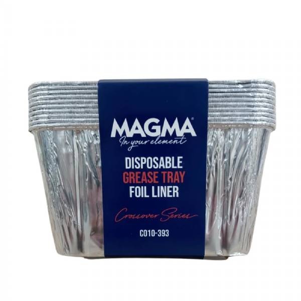 Magma Disposable Grease Tray Foil Liner - 10 Pack