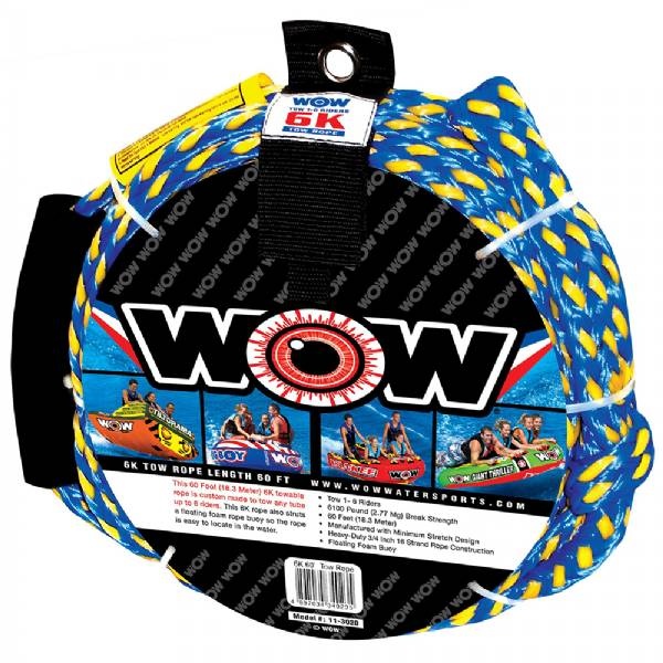Wow World Of Watersports 6K - 60 Ft Tow Rope
