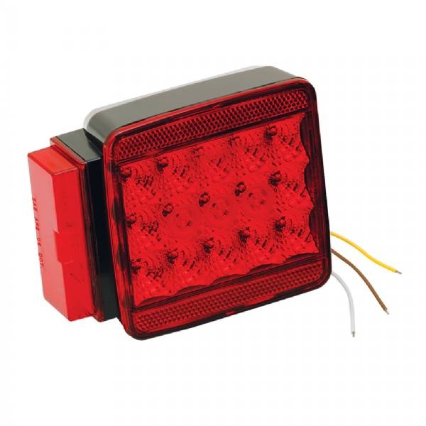 Wesbar Led Left/Roadside Submersible Taillight - Over 80Inch - Stop/t