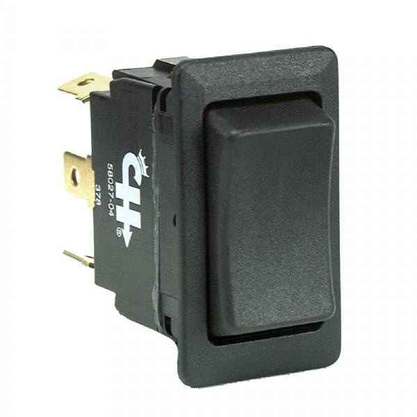 Cole Hersee Non-Illuminated Rocker Switch (On)-Off-(On)