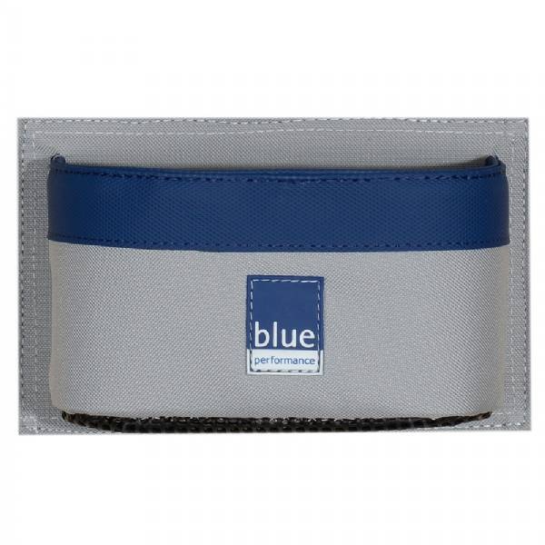 Blue Performance Can Holder W/Hooks