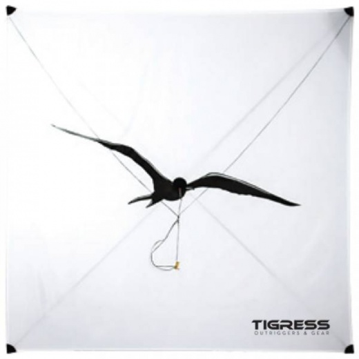 Tigress Specialty Lite Wind Kite - White