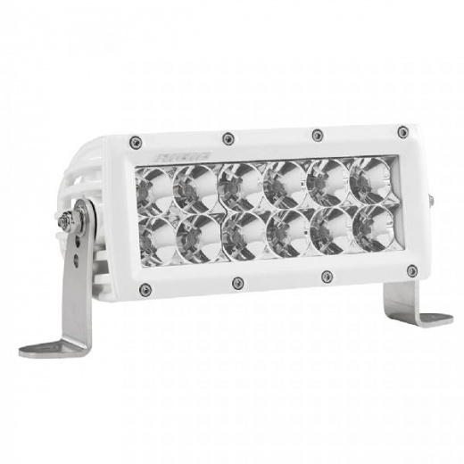 Rigid E-Series Pro 6Inch Flood Led - White