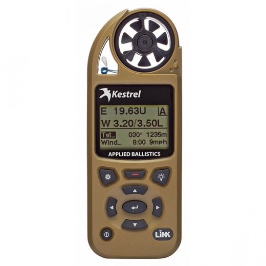 Kestrel Elite W/Ballistics Link FDE - Weather Meter with Applied Ballistics