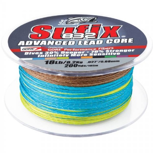 Sufix 832 Advanced Lead Core Metered 12Lb 200Yds