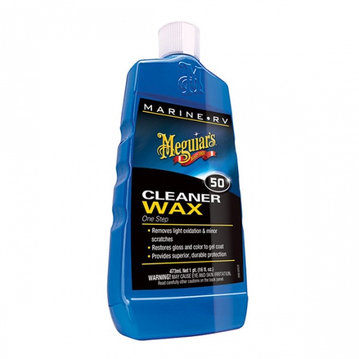 Meguiars Boat/RV Cleaner Wax - Liquid 16Oz