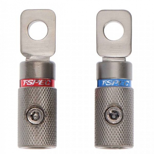 T-Spec V10 Heavy Duty Set Screw Terminals - 4 Awg