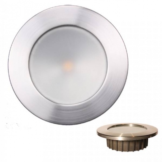 Lunasea Lighting Ldquo-Zero Emi,Rdquo- Recessed 3.5,Rdquo- Led Light - Warm White