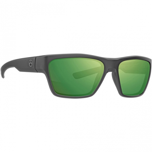 Magpul Magpul Pivot Pol Blk Frm Violet/Grn - Polarized Eyewear with Green Mirror Lens and Violet Frame