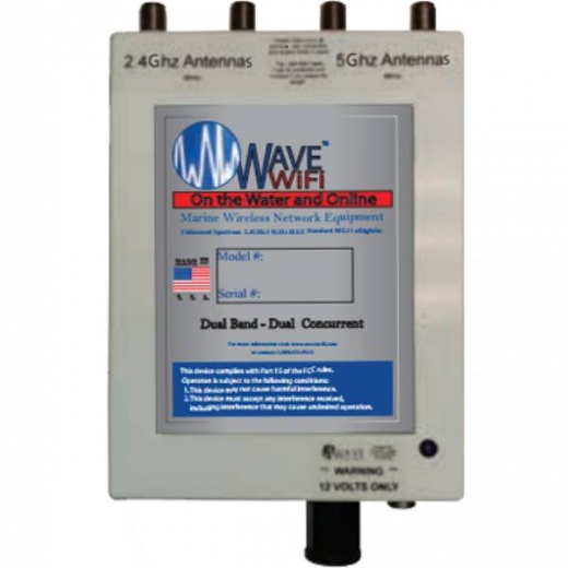 Wave Wifi Extender - 2.4/5Ghz, External Antenna, MIMO Technology