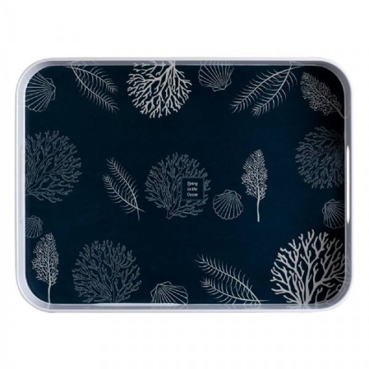 Marine Business Melamine Rectangular Tray - Living