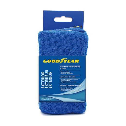 Goodyear Microfiber Mesh Detailing Sponge