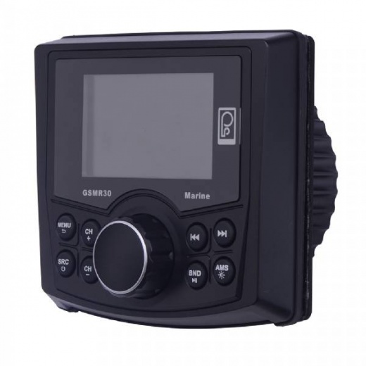 Poly-Planar Mp4/Mp3/Photo Playback Gauge Series Marine Radio