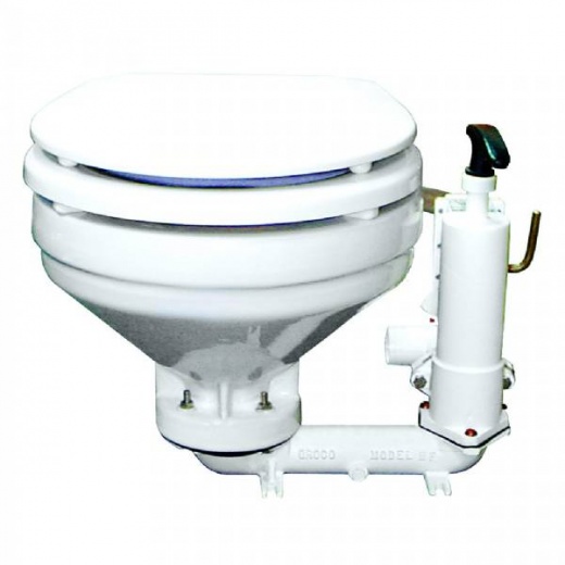 Groco HF Series Hand Operated Marine Toilet