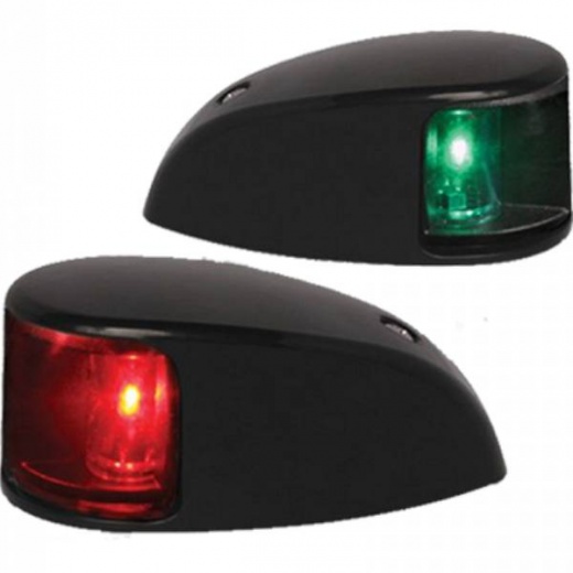 Hella Nav Light Led, Pair, 2Nm, Color Lens, Black