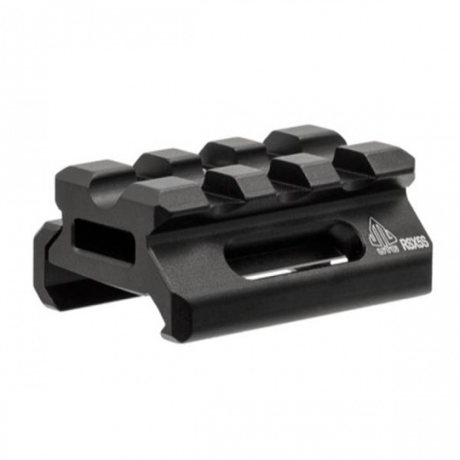 Leapers Utg Sslm Pic Risr Mnt .5" Ht 3 Slots - Black Finish