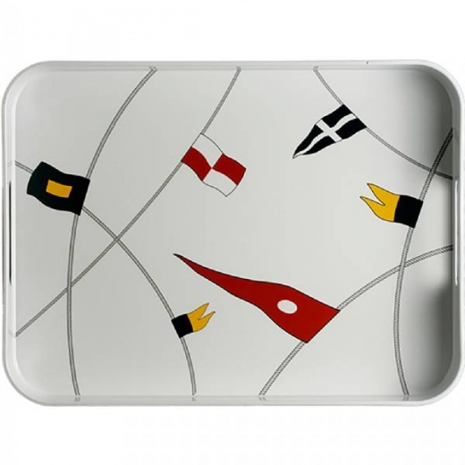 Marine Business Melamine Rectangular Tray - Regata