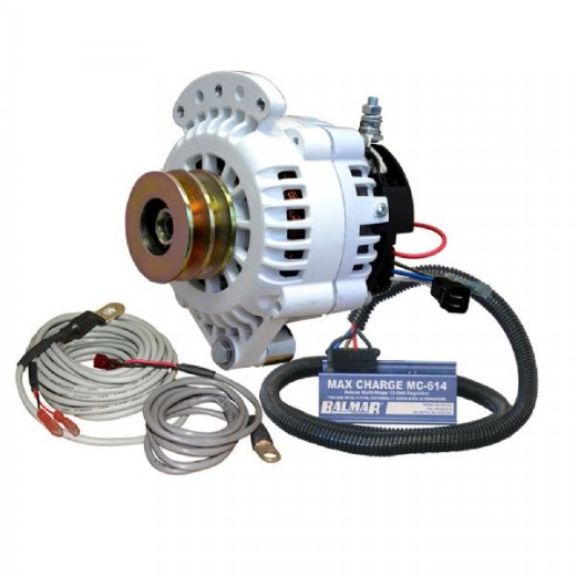 Balmar Alternator 120 Amp 12V 1-2 In Single Foot Spindle Mount Dual v