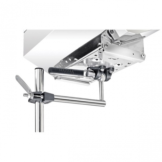 Magma Vertical Levelock Round Rail Mount - 7/8 Inch - 1 Inch Rails