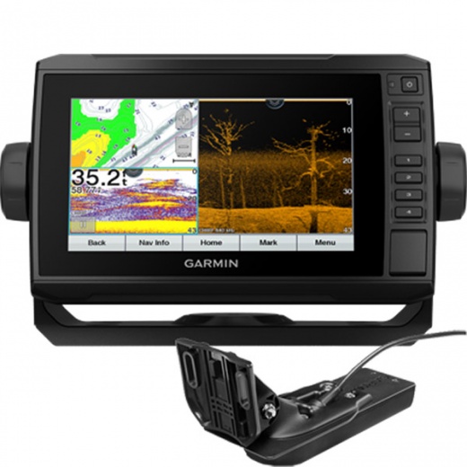 Garmin Echomap UHD 72cv Basemap with GT24uhd-Tm Transducer
