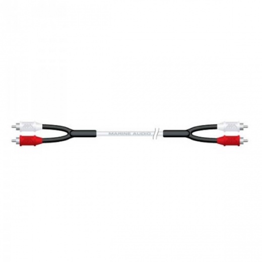 Marine Audio 2M RCA Audio Cable Marine Grade