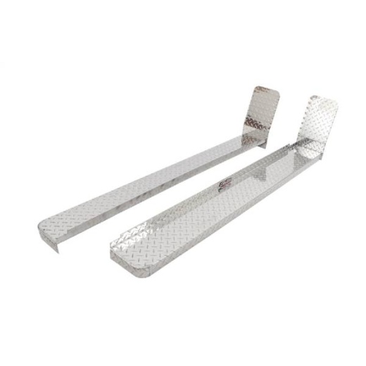 Dee Zee BT/RB FRDVAN E 138WB08-10 Powder Coated Silver Brite Tread Aluminum Full Length Van Bed Rail