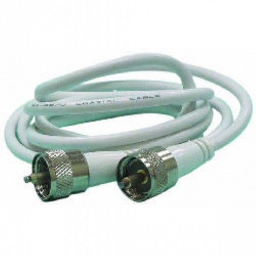 Digital Antenna 12Ft RG8X with Mini UHF Female Connectors and PL259 Adapter