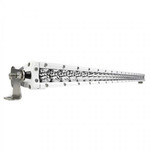 Black Oak Led Marine Single Row Combo 30 In Light Bar - White