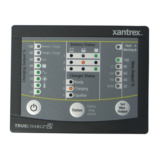 Xantrex Truecharge 2 Remote Panel f/20,40,60 AMP