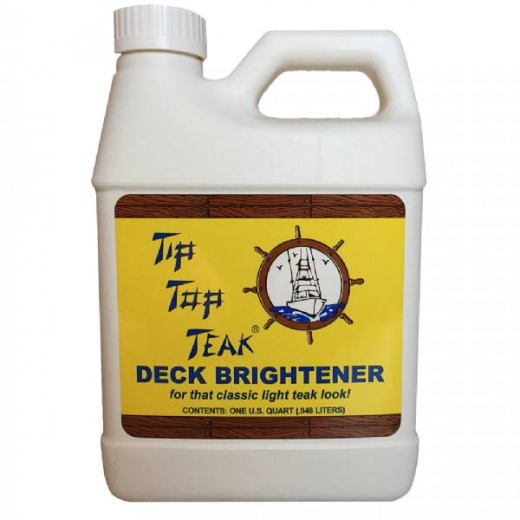 Tip Top Teak Deck Brightener - Quart - Case Of 12