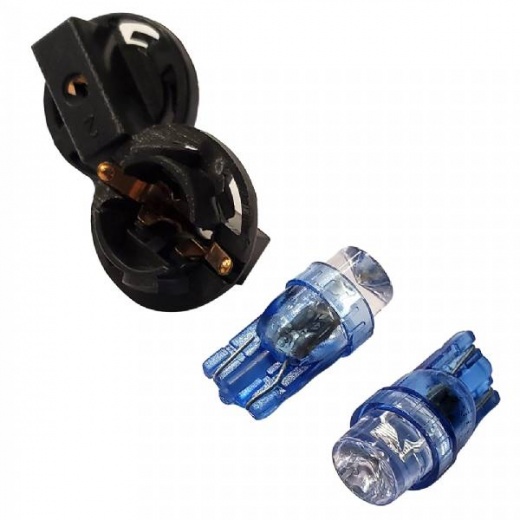 Faria Replacement Bulb for 4Inch Gauges - Blue - 2 Pack