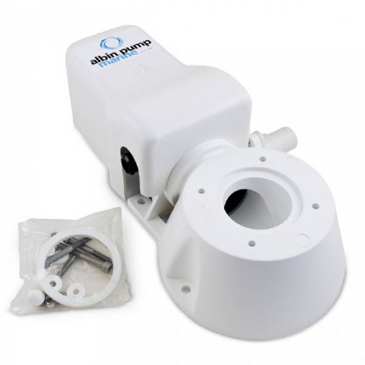 Albin Pump Marine Standard Electric Toilet Conversion Kit - 12V