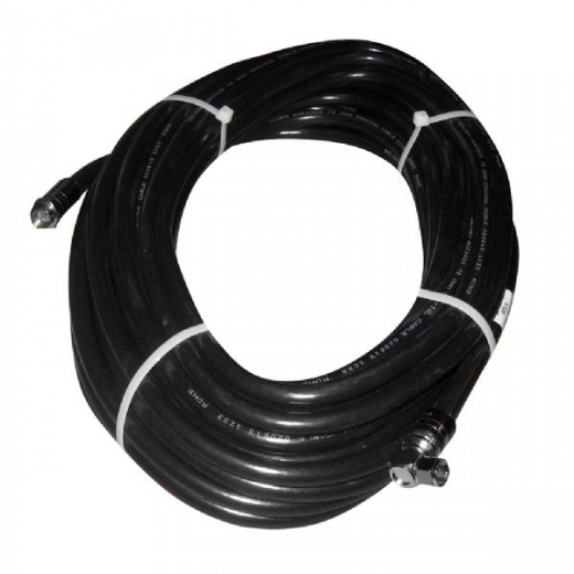 KVH 50 Ft RG-6 Coax w/F Connector Designed for TV1 - Right Angle End