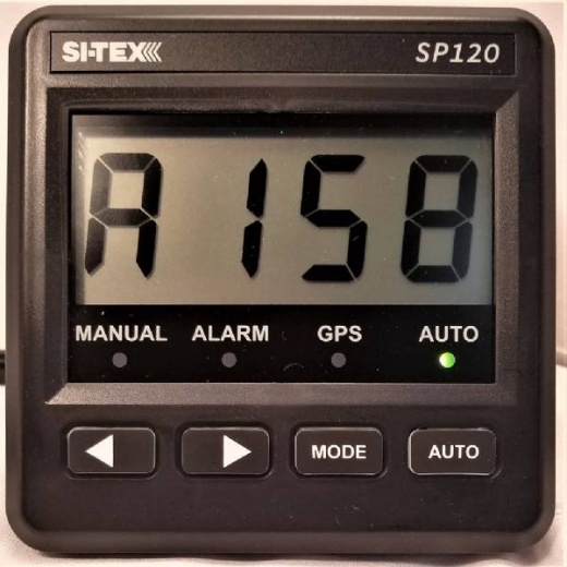 Si-Tex SP120 Autopilot Rudder Feedback No Drive