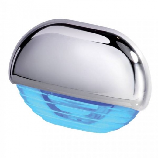 Hella Easy Fit Step Lamp - Blue Chrome Cap