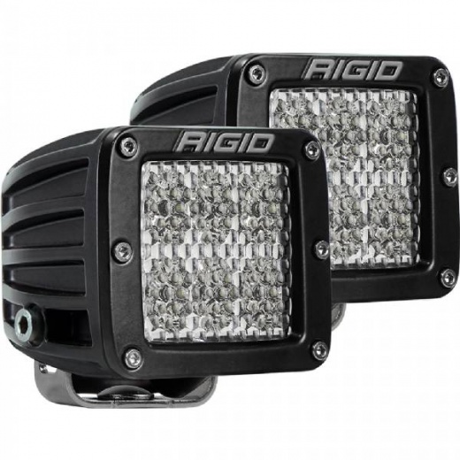 RIGID D-Series Pro Specter-Diffused LED - Pair - Black