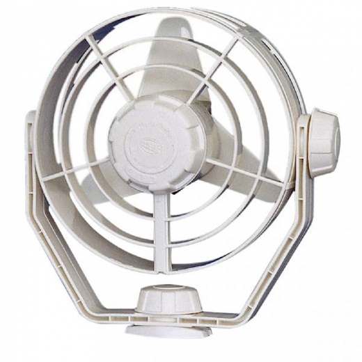 Hella 2-Speed Turbo Fan - 12V - White