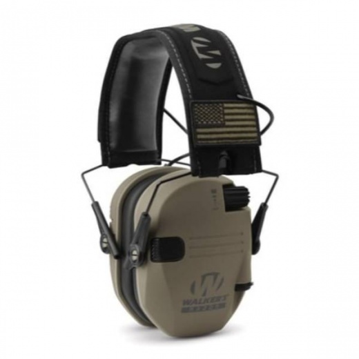 Walkers Walker Fts Razor Slm Elec Muff Fde Flg - Premium Electronic Earmuffs for Shooting and Hunting