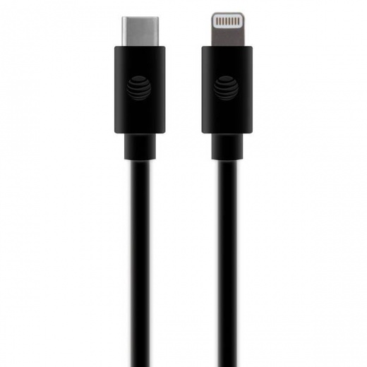 At&T Charge and Sync USB to USB-C Cable with Lightning Connectors