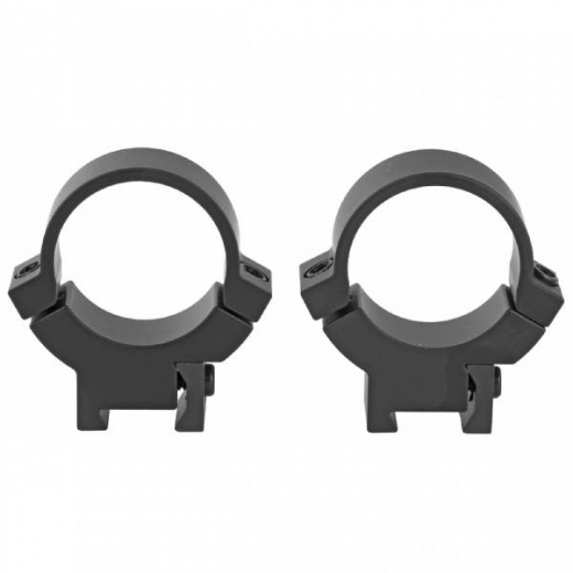 Warne 7.3 Series 1" Med Rimfre Matte Scope Mounts