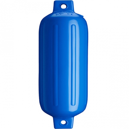 Polyform G-6 Twin Eye Fender 10.5 X 30 - Blue