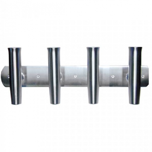 Tigress 4 Rod Aluminum Transom Mount Rod Holder - 28Inch
