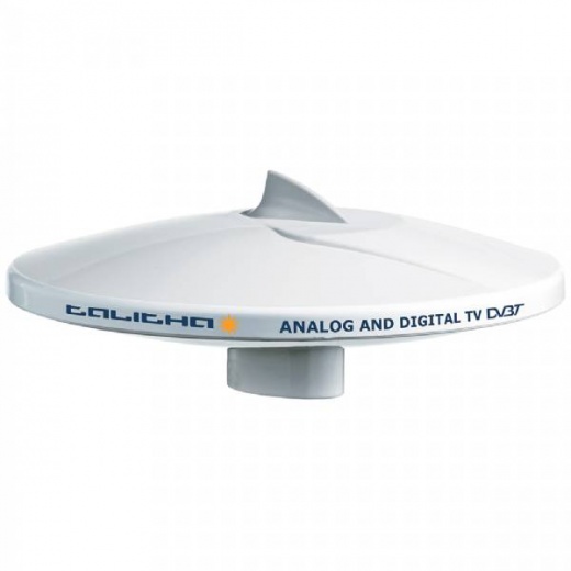 Glomex 10Inch DVB-T2 TV Full HD Marine Omnidirectional Antenna with Auto