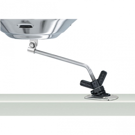 Magma Powftr Grip Fish Rod Holder Mount for Kettle Series Grills