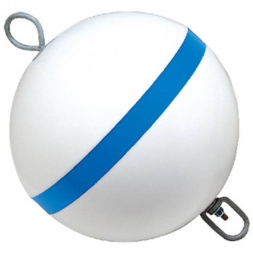 Taylor 18 Round Mooring Buoy Blue/White